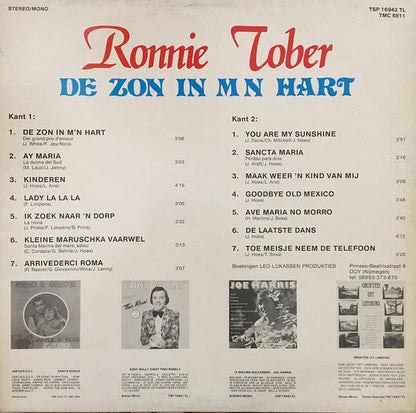 Ronnie Tober - De Zon In M'n Hart (LP) 46086