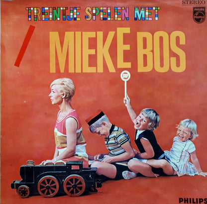 Mieke Bos - Treintje Spelen Met Mieke Bos (LP) 51194 Vinyl LP Goede Staat