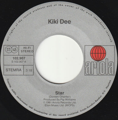 Kiki Dee - Star 38696 Vinyl Singles Goede Staat