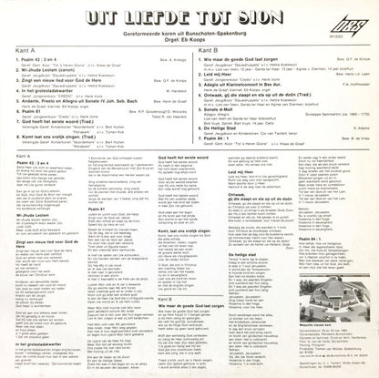 Various - Uit Liefde Tot Sion (LP)