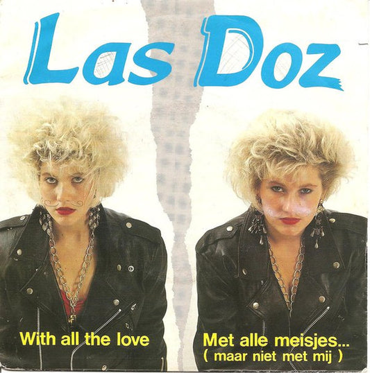 Las Doz - With All The Love Vinyl Singles Vinyl Very Good (VG) <br> Hoes Good Plus (G+)