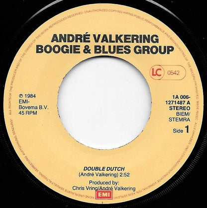 André Valkering Boogie & Blues Group - Double Dutch Vinyl Singles Vinyl Goed / Hoes Generic