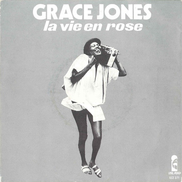 Grace Jones - La Vie En Rose Vinyl Singles Vinyl Very Good (VG) <br> Hoes Good Plus (G+)