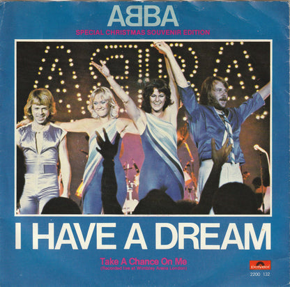 ABBA - I Have A Dream Vinyl Singles Vinyl Very Good (VG) <br> Hoes Good Plus (G+)