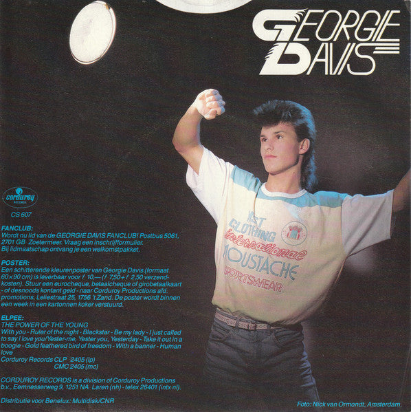 Georgie Davis - Break Her Stride Vinyl Singles Vinyl Very Good (VG) <br> Hoes Good Plus (G+)