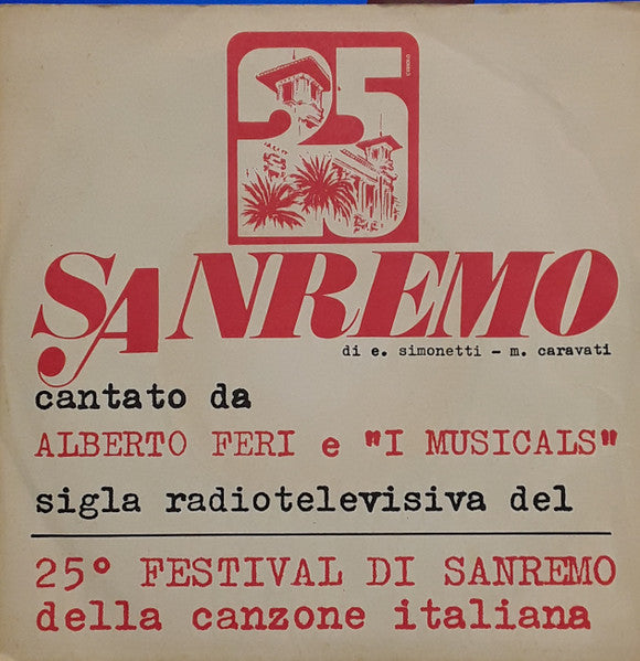 Alberto Feri - 25 Sanremo