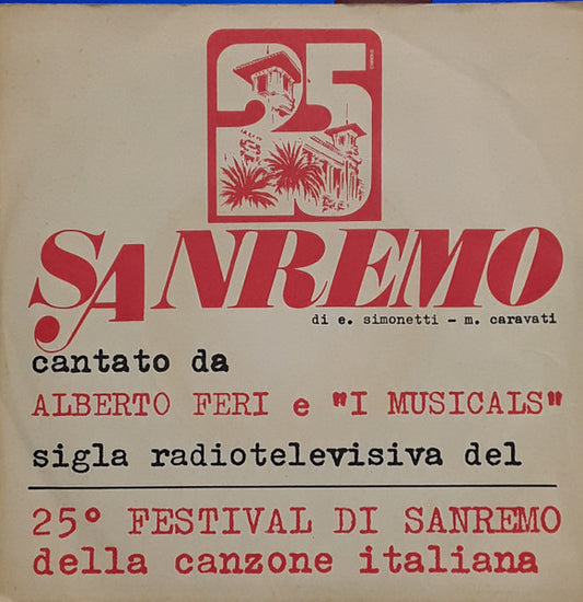Alberto Feri - 25 Sanremo