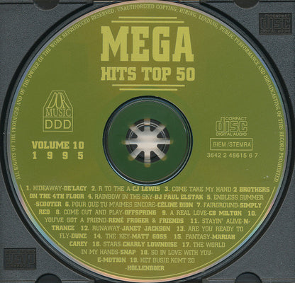 Various - Het Beste Uit De Mega Top ** Van Volume ** (CD) Compact Disc Goede Staat