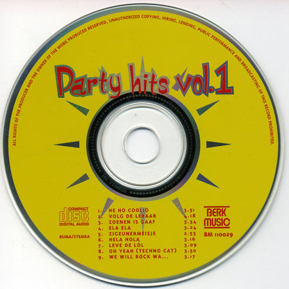 Various - Party Hits Vol. 1 (Costa Brava) (CD) Compact Disc Goede Staat