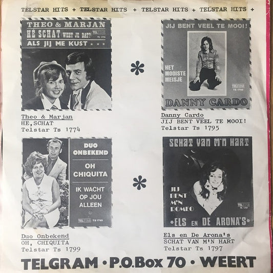 Albert Brosens - Ga Je Mee Naar Ons Eigen Stamcafe? Vinyl Singles Vinyl Zeer Goed / Hoesje Goed "VINYLSINGLES.NL"