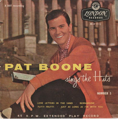 Pat Boone - Sings The Hits Number 3 38342 Vinyl Singles Goede Staat