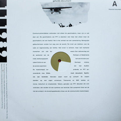 No Artist - De Maatschappij Verandert, PTT Verandert Mee (LP) Vinyl LP Vinyl Very Good (VG) <br> Hoes Good Plus (G+)