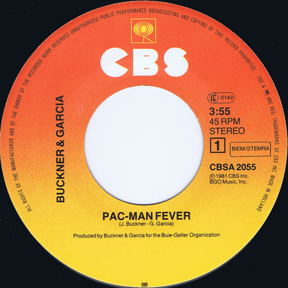 Buckner & Garcia - Pac-Man Fever 38717 Vinyl Singles Goede Staat