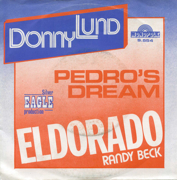 Donny Lund - Eldorado 36705 Vinyl Singles Zeer Goede Staat