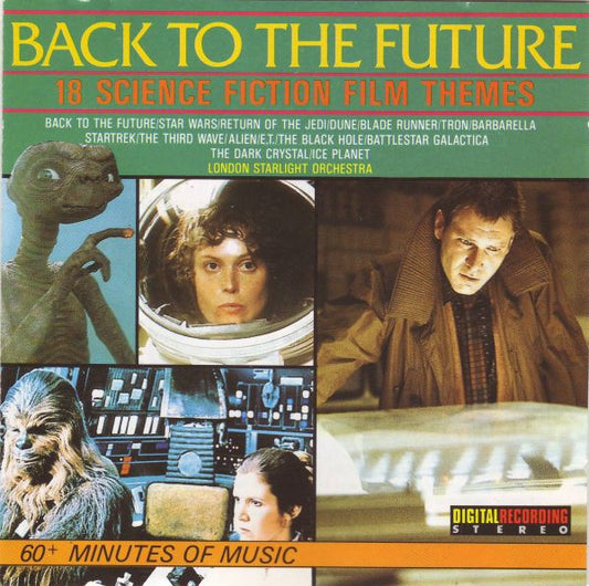 London Starlight Orchestra - Back To The Future (** Science Fiction Film Themes) (CD) Compact Disc Goede Staat