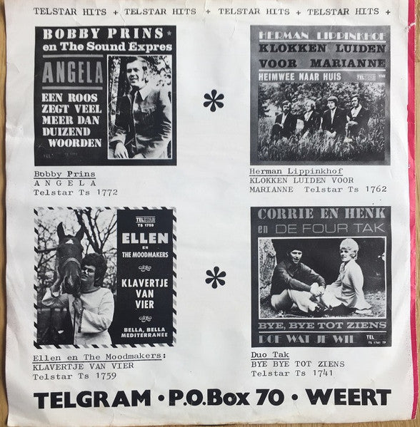 Zangeres Zonder Naam - Mandolinen In Nicosia 43381 Vinyl Singles Vinyl Very Good (VG) <br> Hoes Good Plus (G+)