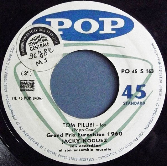 Jacky Noguez - Tom Pillibi Vinyl Singles Vinyl Very Good (VG) <br> Hoes Good Plus (G+)