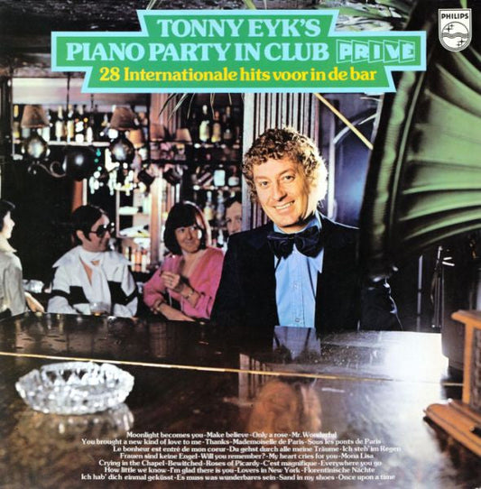 Tonny Eyk - Tonny Eyk's Piano Party In Club Privé  (LP) 50955 Vinyl LP Goede Staat