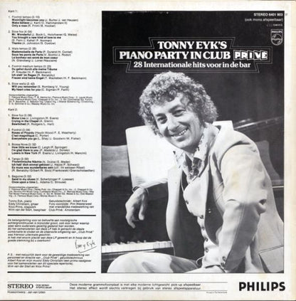 Tonny Eyk - Tonny Eyk's Piano Party In Club Privé  (LP) 50955 Vinyl LP Goede Staat