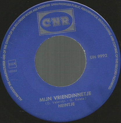 Heintje - Mijn Vriendinnetje 37381 Vinyl Singles Goede Staat