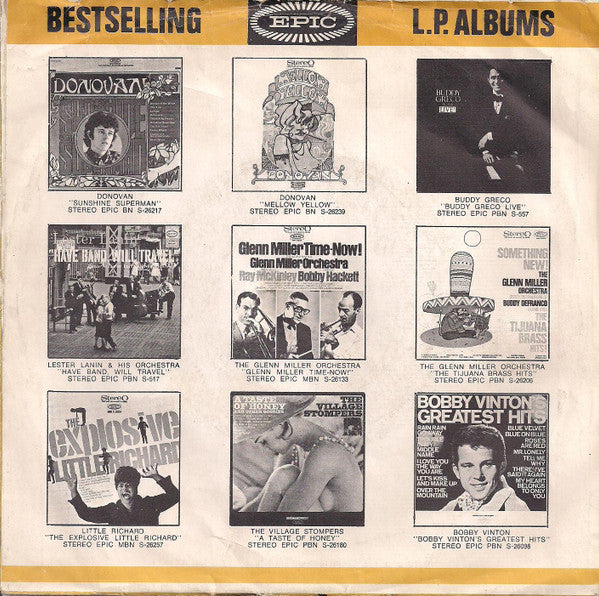 Bobby Vinton - Just As Much As Ever Vinyl Singles Vinyl Very Good (VG) <br> Hoes Good Plus (G+)