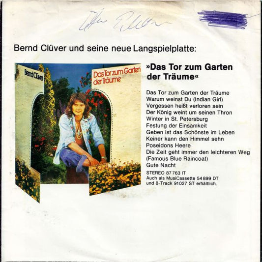 Bernd Clüver - Bevor Du Einschläfst... Tausend Kleine Sterne