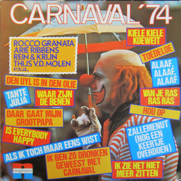 Various - Carnaval '74 (LP) 50673 Vinyl LP Goede Staat