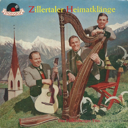 Finkenberger Trio - Zillertaler Heimatklänge Vinyl Singles EP Vinyl Very Good (VG) <br> Hoes Good Plus (G+)