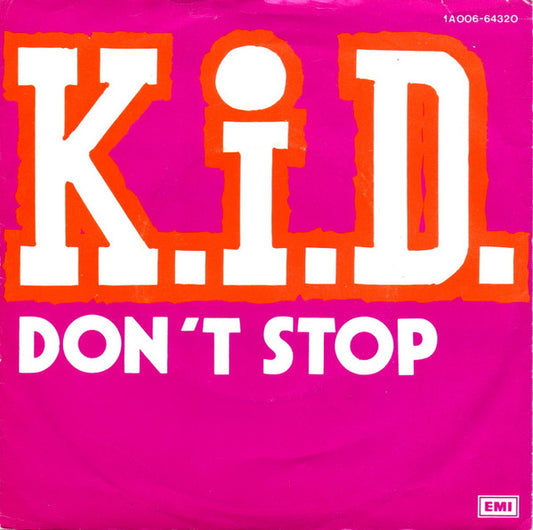K.i.D. - Don't Stop 33126 Vinyl Singles VINYLSINGLES.NL