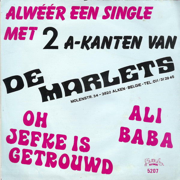 Marlets - Oh Jefke Is Getrouwd !! 38404 Vinyl Singles JUKEBOXSINGLES.NL