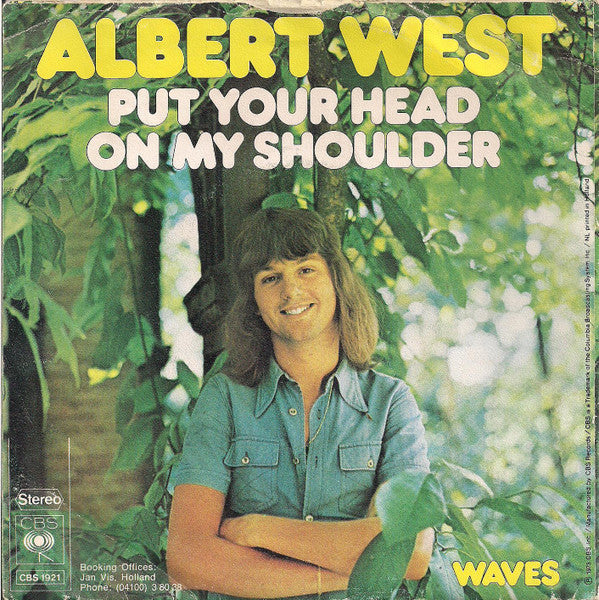 Albert West - Put Your Head On My Shoulder 17678 Vinyl Singles Goede Staat