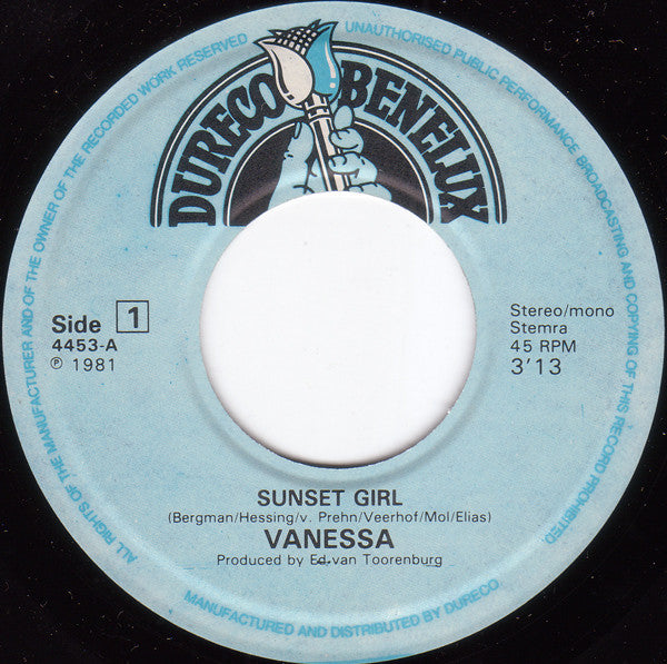 Vanessa - Sunset Girl