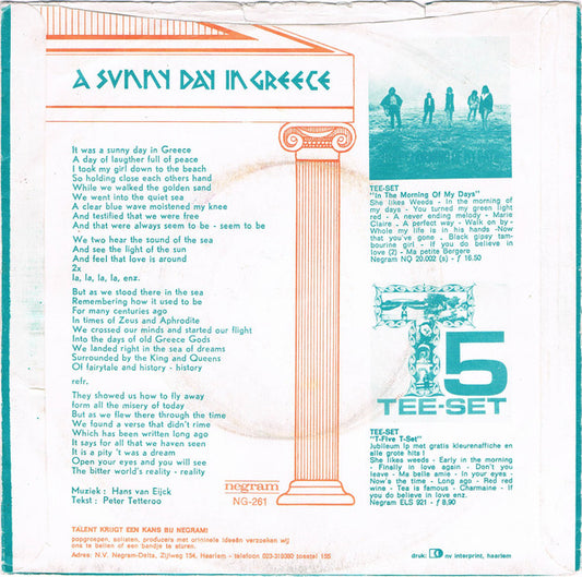 Tee-Set - A Sunny Day In Greece