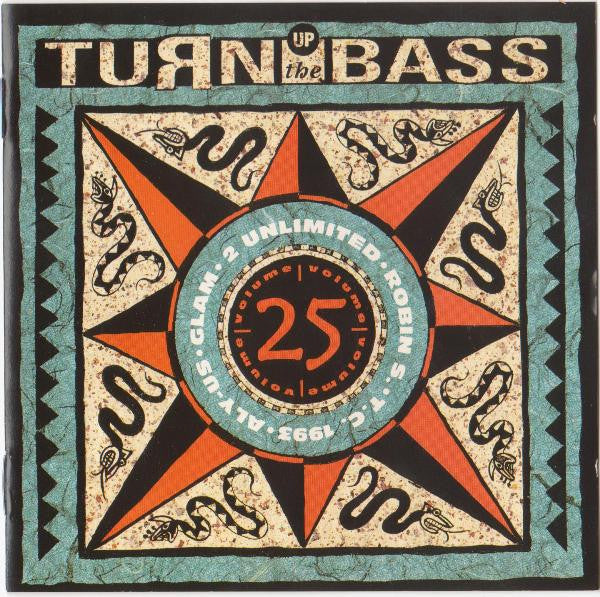 Various - Turn Up The Bass Volume ** (CD) Compact Disc Goede Staat