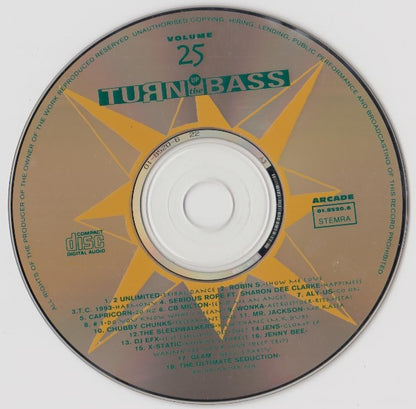 Various - Turn Up The Bass Volume ** (CD) Compact Disc Goede Staat