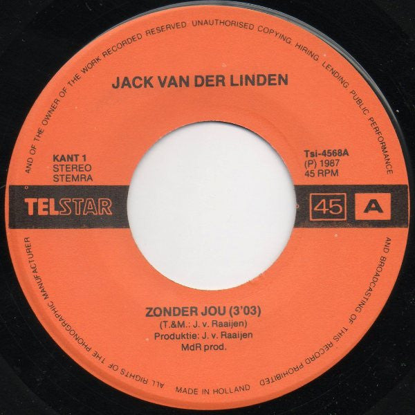 Jack van der Linden - Zonder Jou