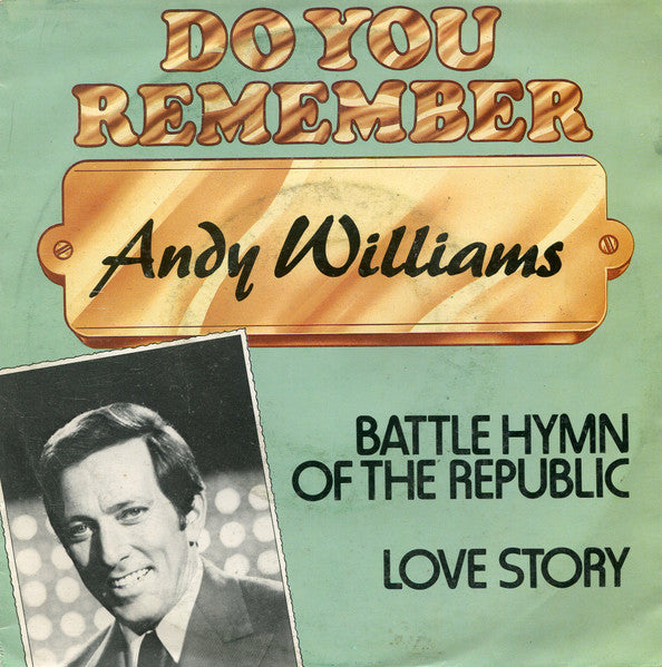 Andy Williams - Battle Hymn Of The Republic Vinyl Singles Vinyl Very Good (VG) <br> Hoes Good Plus (G+)