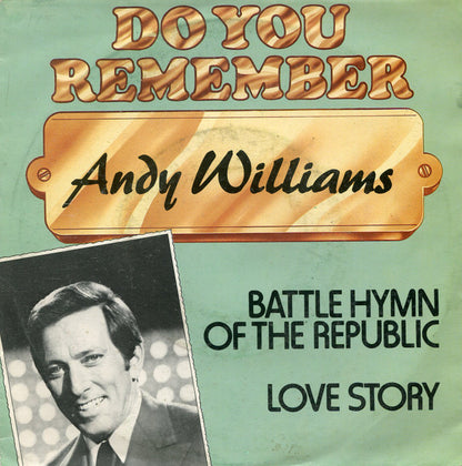 Andy Williams - Battle Hymn Of The Republic Vinyl Singles Vinyl Very Good (VG) <br> Hoes Good Plus (G+)