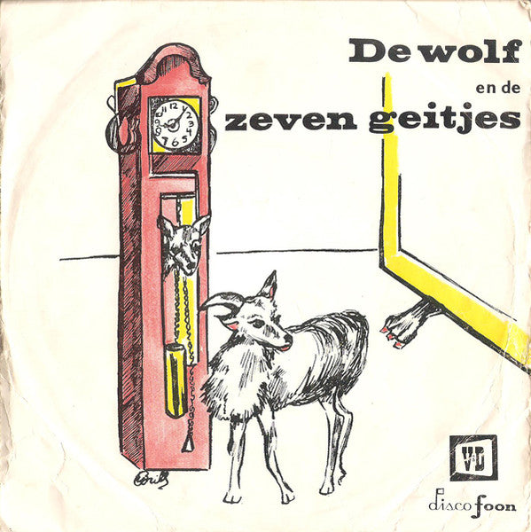 Tante Tini – De Wolf En De Zeven Geitjes Vinyl Singles VINYLSINGLES.NL