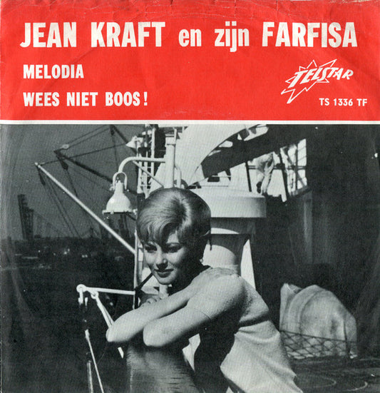 Jean Kraft En Zijn Farfisa - Melodia (B-Keus) Vinyl Singles Vinyl Goed / Hoes Redelijk