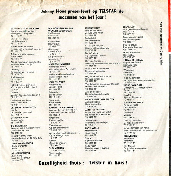 Jean Kraft En Zijn Farfisa - Melodia (B-Keus) Vinyl Singles Vinyl Goed / Hoes Redelijk