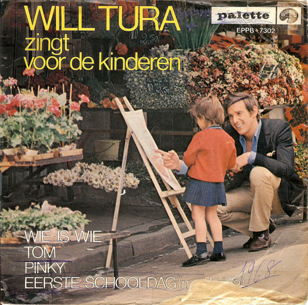 Will Tura - Will Tura Zingt Voor Kinderen (EP) 19539 Vinyl Singles Goede Staat ++