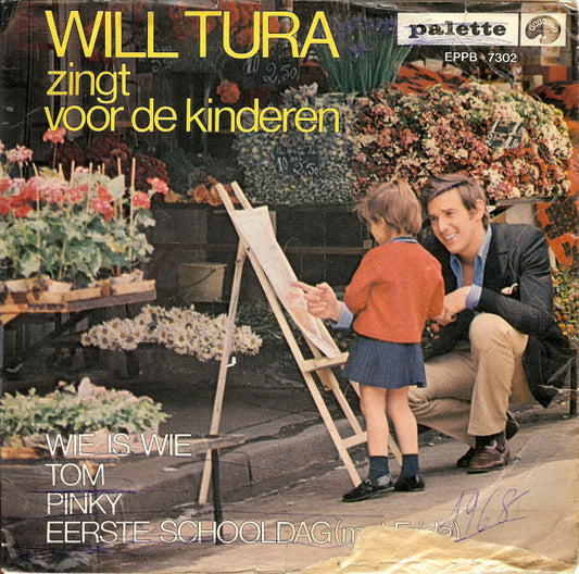 Will Tura - Will Tura Zingt Voor Kinderen (EP) 19539 Vinyl Singles Zeer Goede Staat