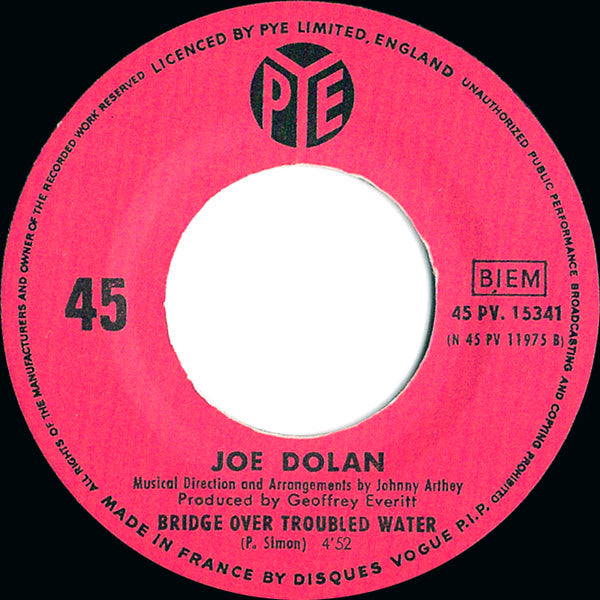 Joe Dolan - Falling In Love Vinyl Singles Vinyl Goed / Hoes Generic