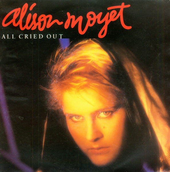 Alison Moyet - All Cried Out Vinyl Singles Vinyl Very Good (VG) <br> Hoes Good Plus (G+)