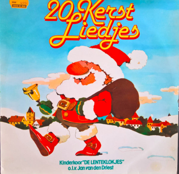 Kinderkoor De Lenteklokjes - 20 Kerstiedjes (LP) 40734 Vinyl LP Goede Staat