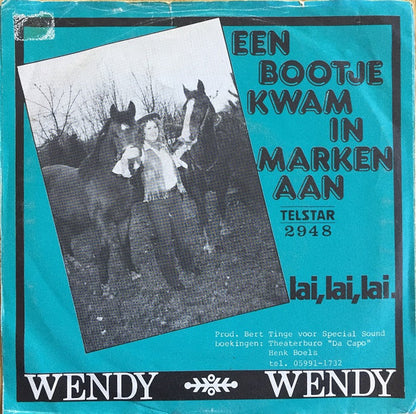 Wendy - Een Bootje Kwam In Marken Aan 33330 Vinyl Singles Goede Staat