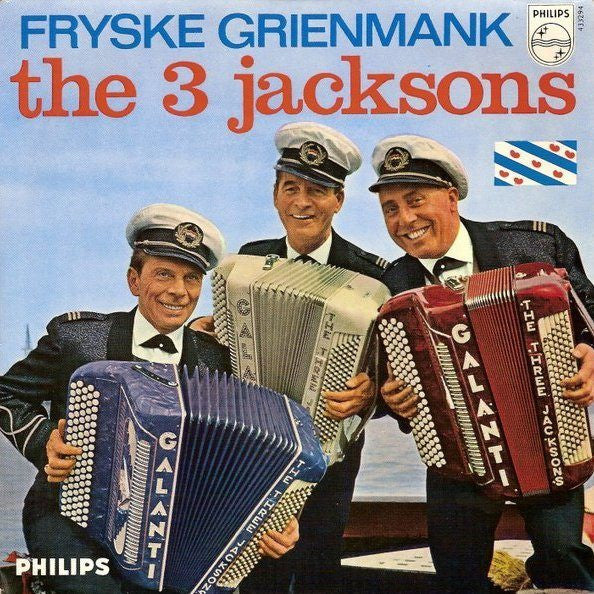 3 Jacksons - Fryske Grienmank Vinyl Singles Vinyl Very Good (VG) <br> Hoes Good Plus (G+)