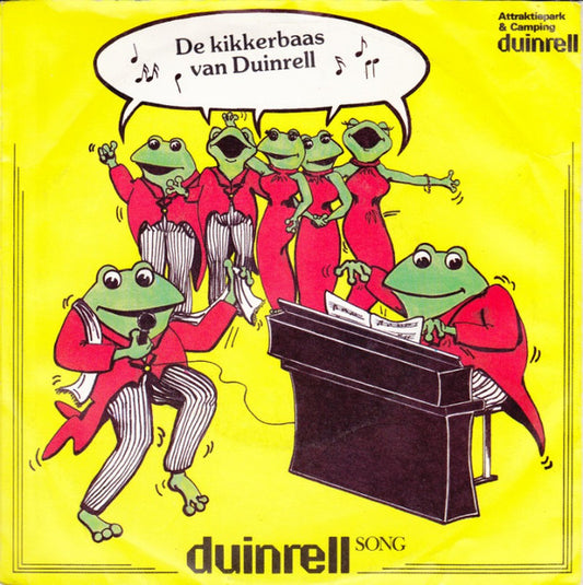 Hans Vermeulen - Kikkerbaas Van Duinrell 38014 Vinyl Singles Goede Staat