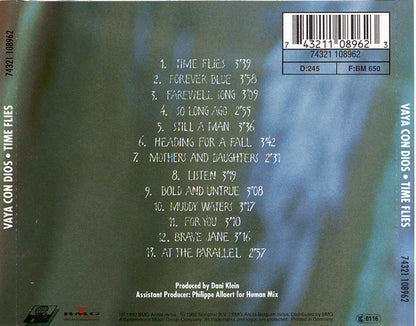 Vaya Con Dios - Time Flies (CD) Compact Disc Goede Staat